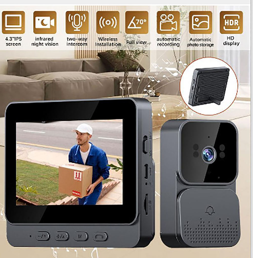 Smart Home Video - ﻿ Doorbell Camera 4G Video Intercom