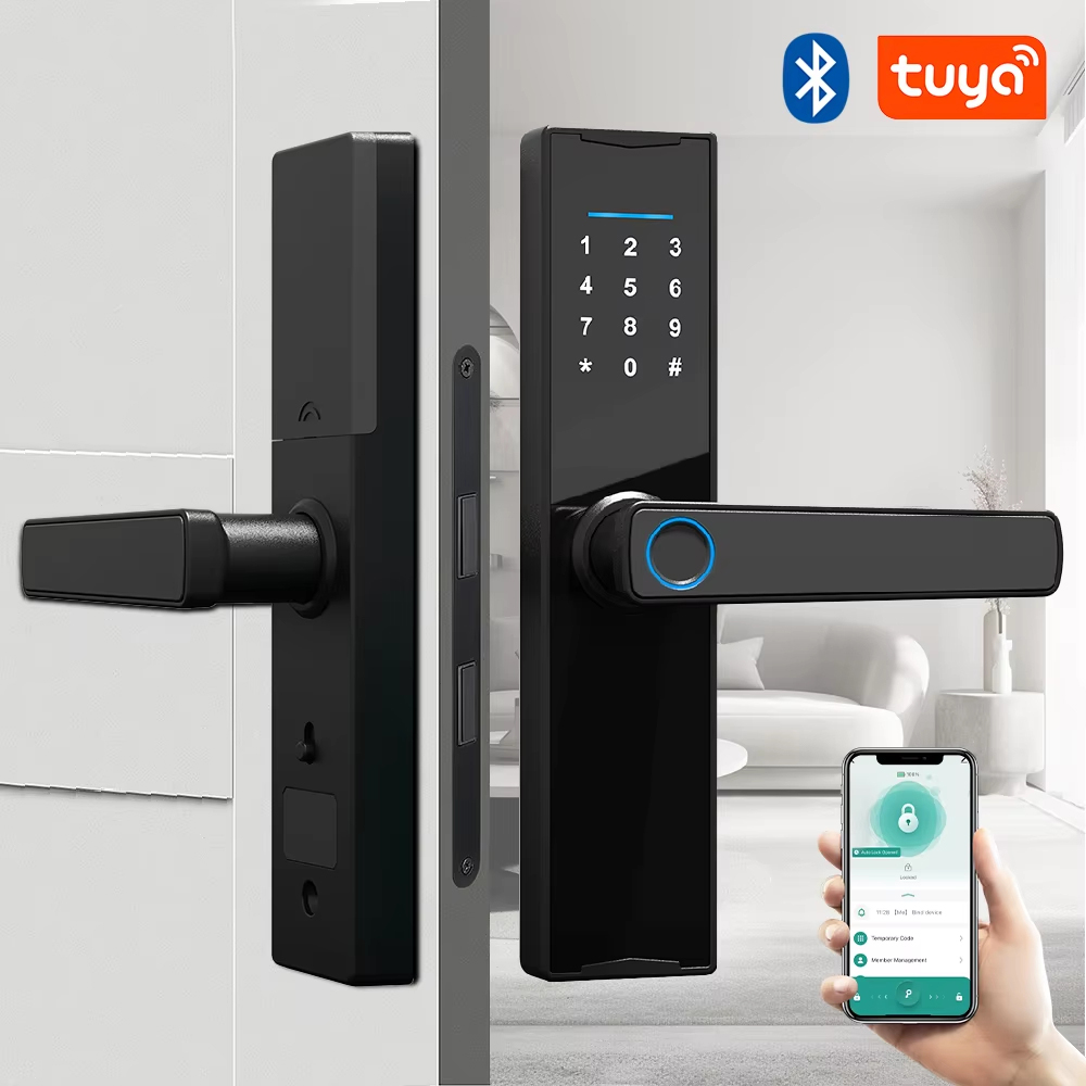 Smart Home Door Lock - Bluetooth-compatible Tuya APP Smart Door Lock