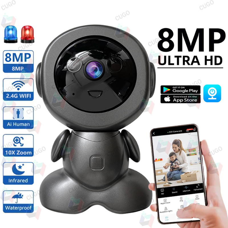8MP Wifi Surveillance Robot Ca - Smart Home Camera Ezviz recension och pris