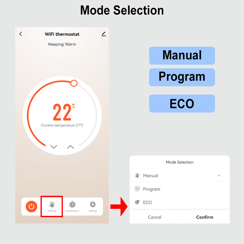 Smart WiFi Thermostat Heating  - Smart Home Plus recension och pris