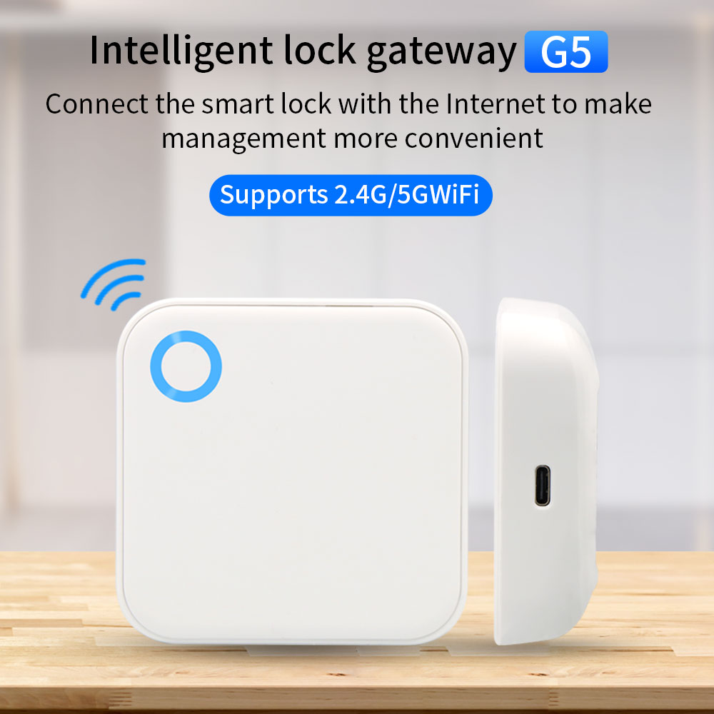 2.4G+5G TTLOCK WIFI Gateway G5 - Smart Home Door Lock recension och pris