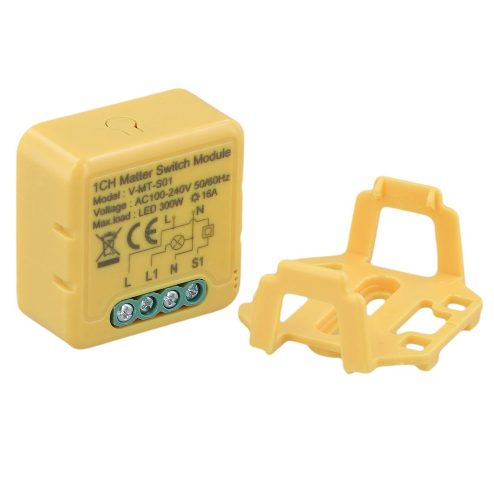 16A Matter For Smart Home Rela - Smart Home Yellow recension och pris