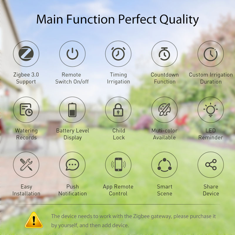 Smart Life ZigBee Watering Tim - Smart Home Plus recension och pris