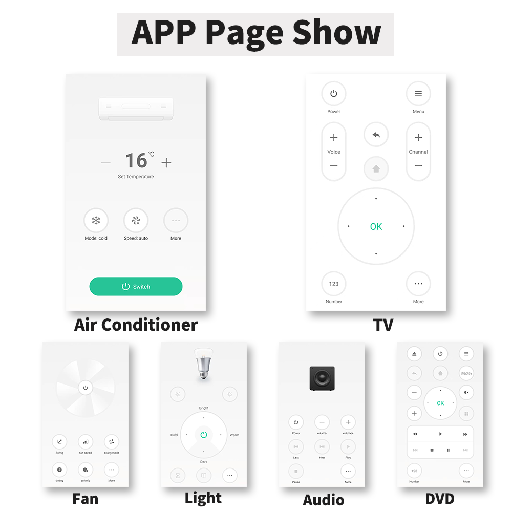 IR Remote Control Smart wifi U - Universal Remote Smart Home recension och pris