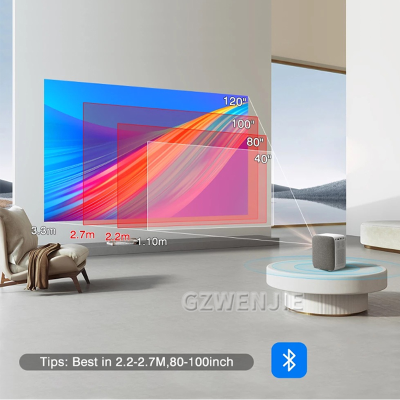 H6 Mini Projector LED 1080P Fu - Smart Home Video recension och pris