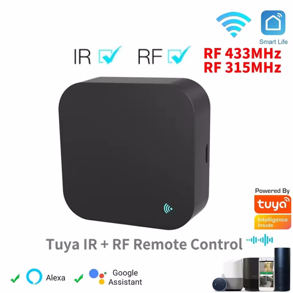 Tuya WiFi RF IR Remote Control - Universal Remote Smart Home recension och pris