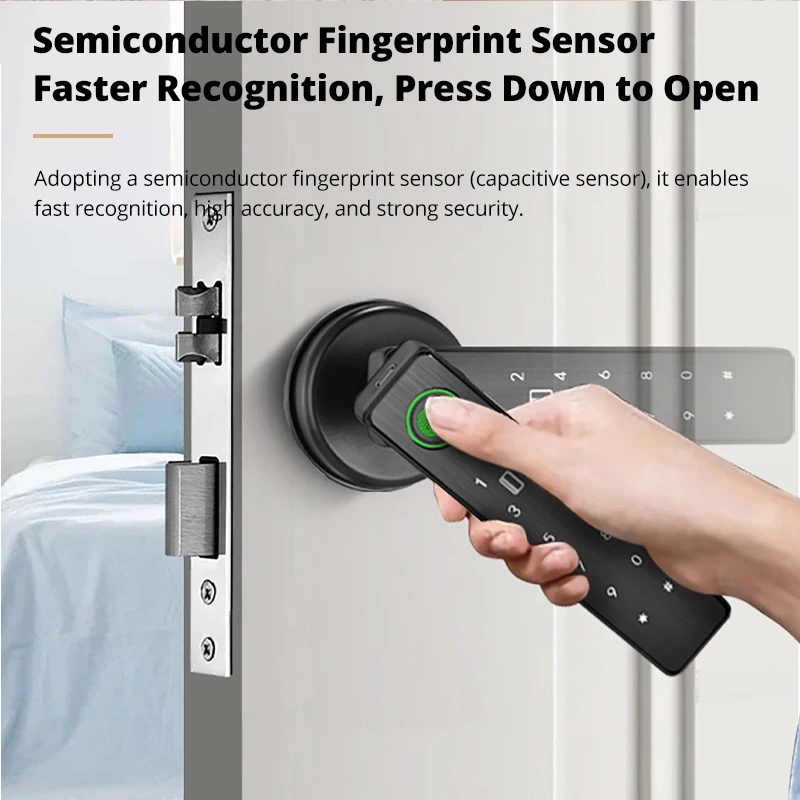 Tuya Smart Door Lock Fingerpri - Smart Home Door Lock recension och pris