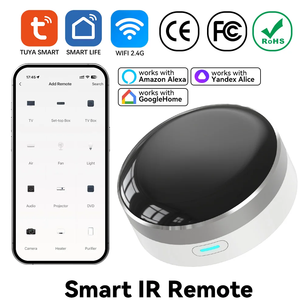 YFK WiFi Smart IR Blaster Univ - Universal Remote Smart Home recension och pris