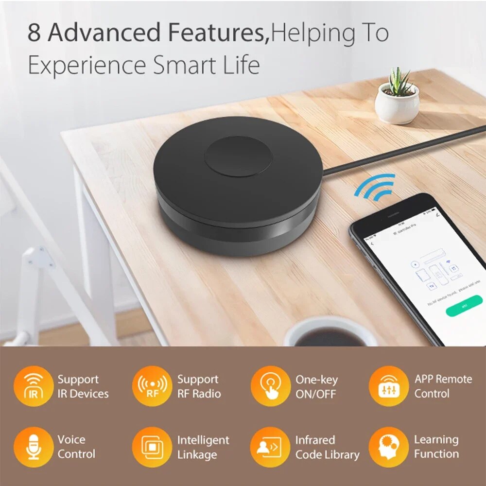 Tuya Smart Wifi RF IR Remote C - Universal Remote Smart Home recension och pris